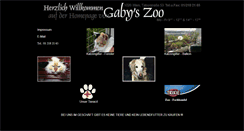 Desktop Screenshot of gabyszoo.at